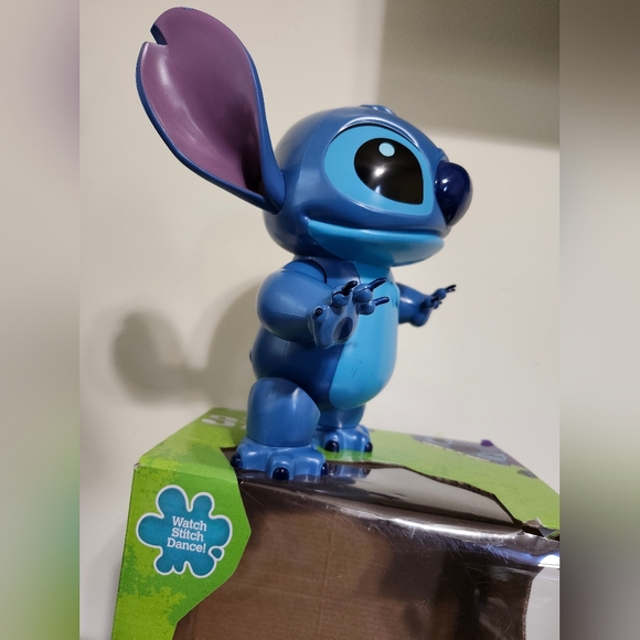 Disney Dancing Stitch figure figurine toy doll with box WORKING TESTED Lilo gift - Picture 10 of 10